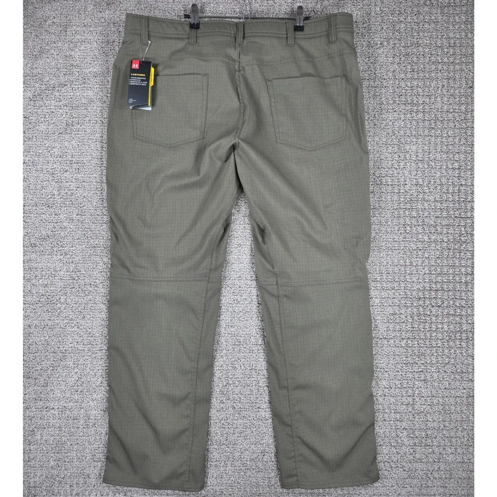 Under‎ Armour Storm Ripstop Tactical Enduro Pants Mens 42x32 Green Loose NWT New